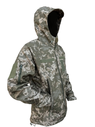 Куртка демісезонна SOFTSHELL ПІКСЕЛЬ