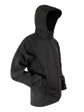 Куртка демісезонна SOFTSHELL ЧОРНА